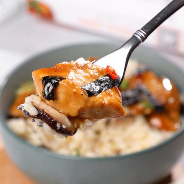 Orange Chicken and Shiitake Mushroom Risotto Recipe