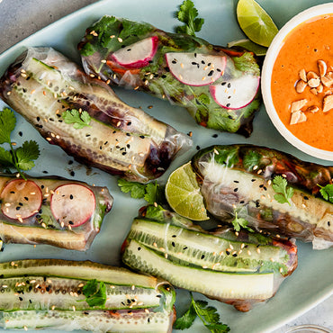Teriyaki Beef Spring Rolls